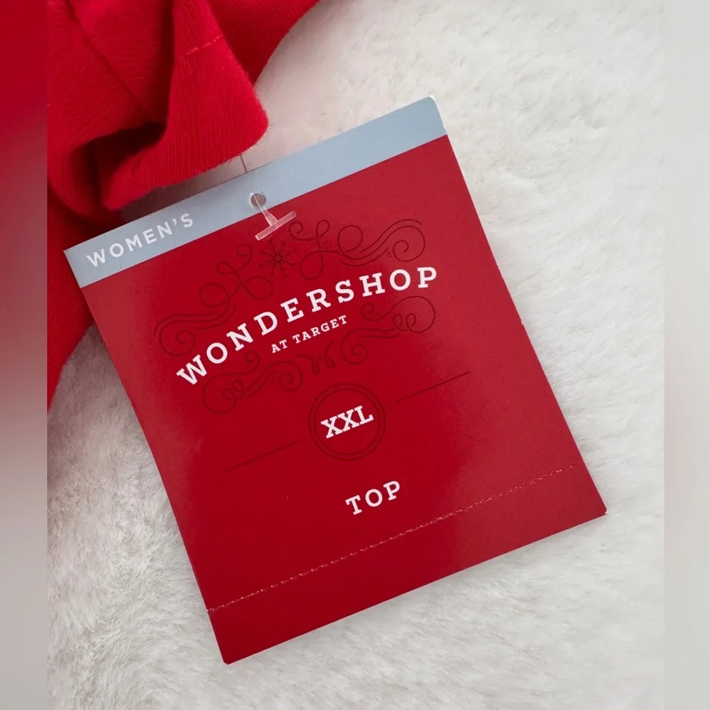 Wondershop Red Cookie Crew T-Shirt, Size XXL - NWT - Picture 9 of 10